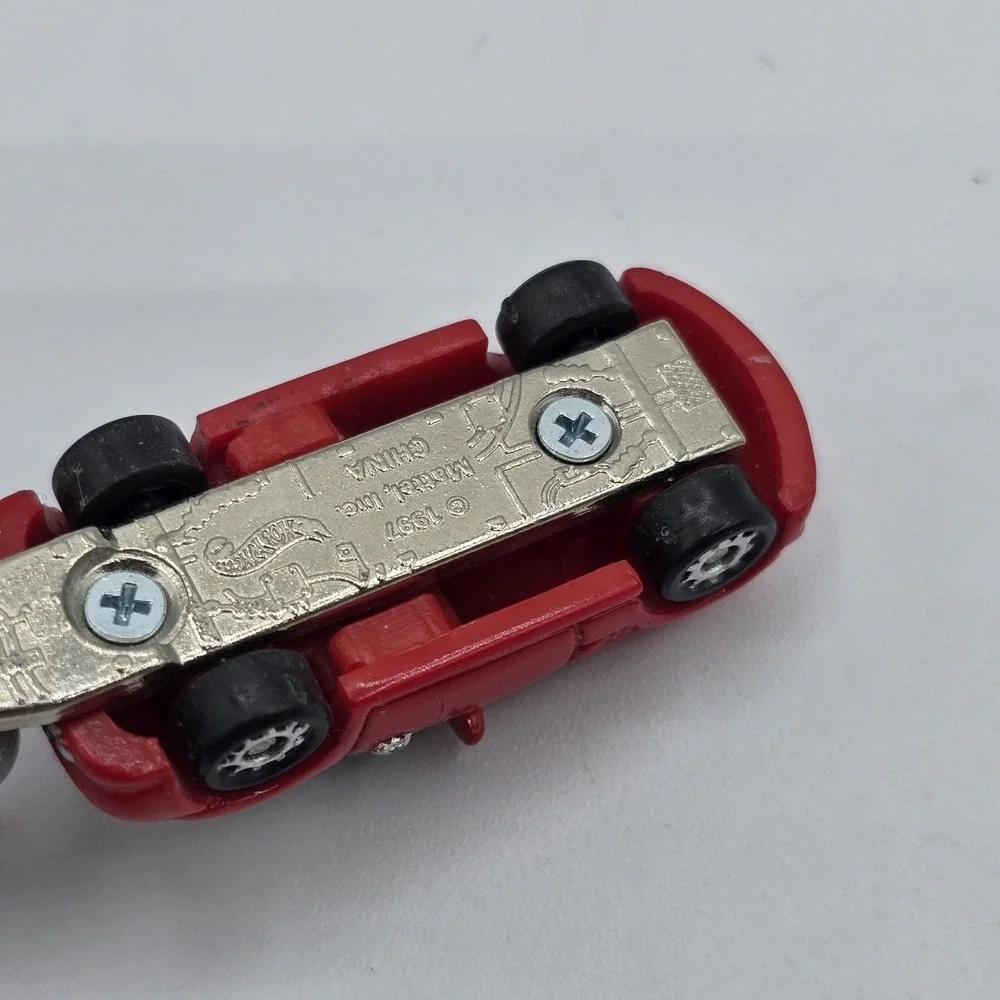 Vtg Micro Machines Mattel 1997 Speed Boat‎ & Car Hauler Red Hot Wheels